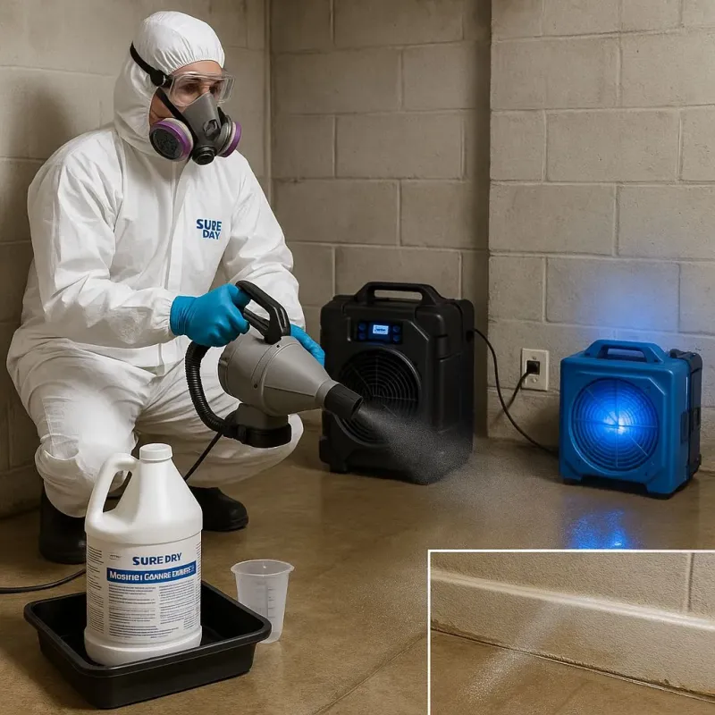 Sanitization and Odor Removal process in June Park, FL